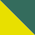 jaune vert-de-gris/vert mousse