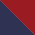 dark blue/medium red