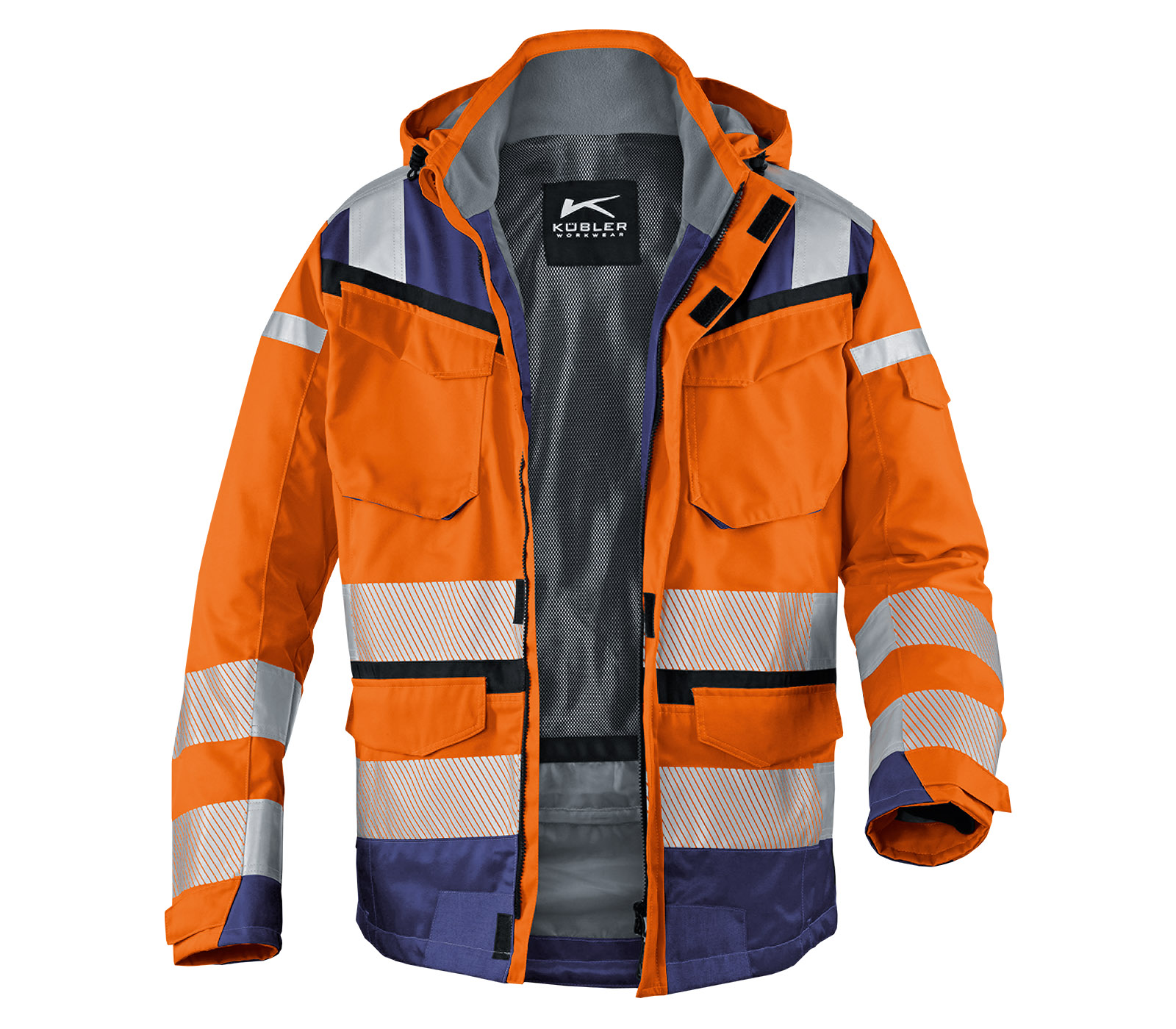 KÜBLER REFLECTIQ Weather Jacket SYMPATEX® PPE 2 KÜBLER REFLECTIQ Weather Jacket SYMPATEX® PPE 2